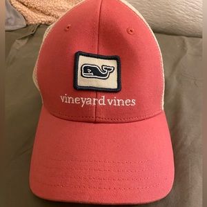 vineyard vines pink hat